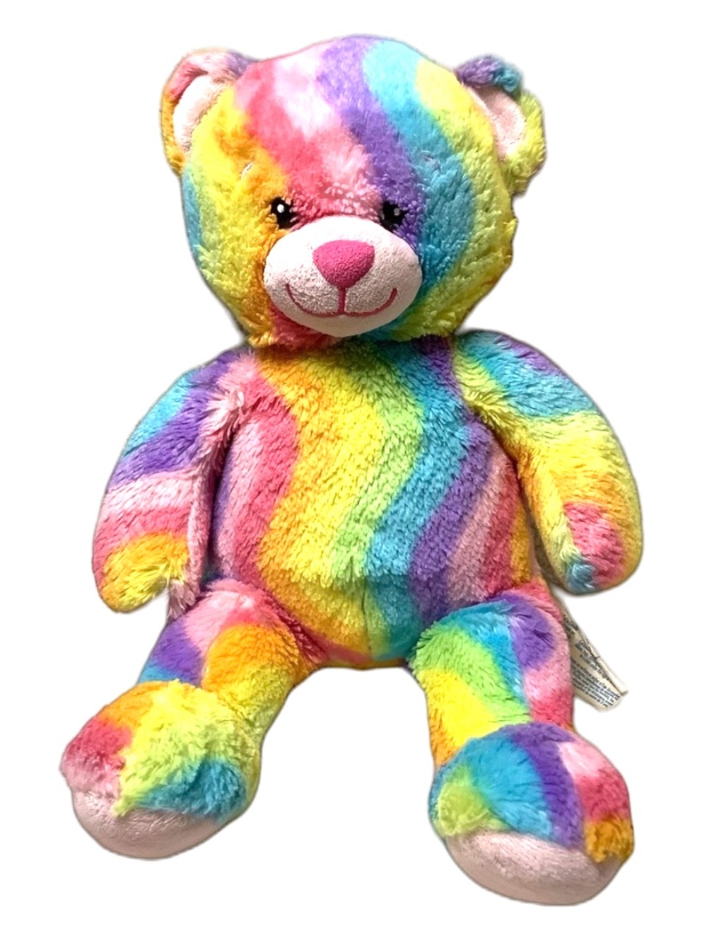 Build A Bear Workshop Rainbow Hugs Bear Plush 17in Teddy Bear 🌈